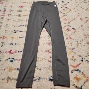 💘 Gymshark Gray Logo Leggings